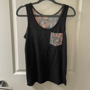 Tentree medium floral tank top